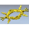 Floral Ribbon Cartouche STL for CNC