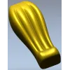 Мебельная ножка "Лотос" - 3D модель STL для ЧПУ