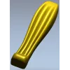 Флейтованная мебельная ножка - 3D STL модель для ЧПУ
