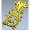 Regal Acanthus Cartouche - STL 3D model for CNC