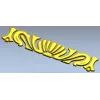 Рельефный картуш "Рассвет" - 3D модель STL для ЧПУ