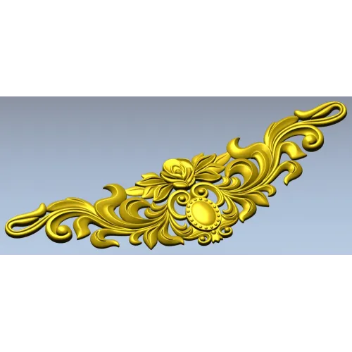 Декоративный картуш "Ренессанс" - 3D модель STL для ЧПУ
