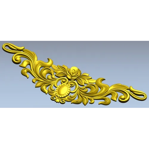 Декоративный картуш "Ренессанс" - 3D модель STL для ЧПУ