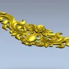Декоративный картуш "Ренессанс" - 3D модель STL для ЧПУ