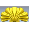 Ракушка Лира - декоративная накладка в формате STL для ЧПУ