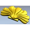 Ракушка Лира - декоративная накладка в формате STL для ЧПУ
