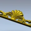 Веерный картуш - 3D модель STL для ЧПУ