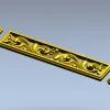 Классический фриз с розетками - 3D модель STL для ЧПУ