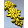 Вертикальный декоративный картуш STL для ЧПУ - 3D модель для фрезеровки