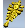 Regal Acanthus Drop - STL 3D Model
