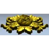 Королевская роза - рельефная stl модель для ЧПУ
