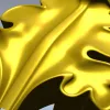 Рельефный дубовый лист - STL модель для ЧПУ