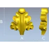 Рельефный дубовый лист - STL модель для ЧПУ
