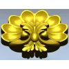 Розетка "Лунный бутон" - декоративная 3D модель STL для ЧПУ