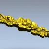 Декоративная накладка "Флоренция" - stl модель для ЧПУ