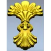 Ракушечный картуш для ЧПУ - STL модель декора