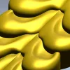 Вертикальный цветочный аплик для ЧПУ в формате STL