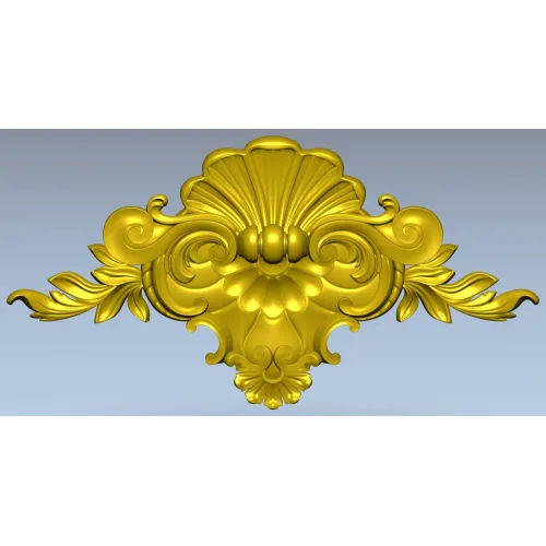 Рокайльный картуш - 3D модель STL для ЧПУ