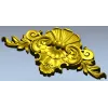 Рокайльный картуш - 3D модель STL для ЧПУ