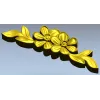 Floral Applique STL for CNC Milling