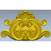 Rococo Shell Cartouche STL for CNC