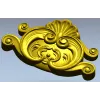 Rococo Shell Cartouche STL for CNC