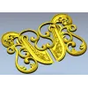 Rococo Floral Cartouche 3D model STL for CNC