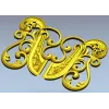 Rococo Floral Cartouche 3D model STL for CNC