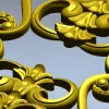 Рокайльный вертикальный декор - 3D модель STL для ЧПУ