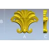 Веерный акант - 3D модель STL для ЧПУ