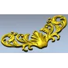 Рокайльный картуш "Ракушка" - 3D модель STL для ЧПУ