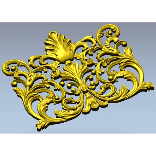 Акантовый картуш Лоренцо - 3D модель STL для ЧПУ