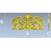 Royal Acanthus Cartouche - STL 3D model for CNC