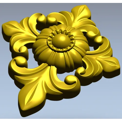 Розетка Флоренс - 3D модель STL для ЧПУ
