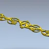 Декоративный картуш в стиле акант - 3D модель STL для ЧПУ