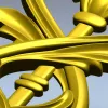 Декоративная накладка "Витая лилия" - 3D модель в формате STL для ЧПУ