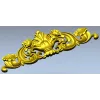 Baroque Acanthus Cartouche - 3D STL for CNC
