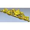 Baroque Acanthus Cartouche - 3D STL for CNC