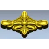Floral Diamond Rosette - 3D STL Model for CNC