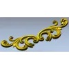 Baroque Acanthus Scroll STL for CNC Milling