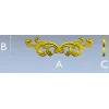 Baroque Acanthus Scroll STL for CNC Milling