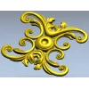 Картуш Аурелио - декоративный элемент для ЧПУ в формате STL