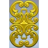 Aurelia Scroll Cartouche - STL 3D model for CNC