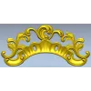 Regal Acanthus Crest - STL 3D model for CNC