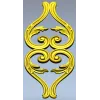 Lyrical Acanthus Drop - STL 3D model for CNC milling