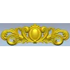 Ornamental Oval Cartouche STL for CNC