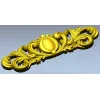 Ornamental Oval Cartouche STL for CNC