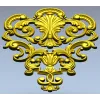 Барочный картуш STL для ЧПУ - декоративная 3D модель