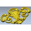 Декоративный акантовый картуш - 3D модель STL для ЧПУ