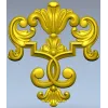Baroque Acanthus Cartouche - STL 3D model for CNC milling